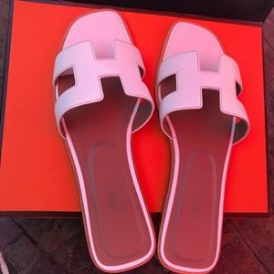 Brand new hermes sandals
